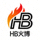 HB火博官方Logo - 一个充满活力的体育品牌标志